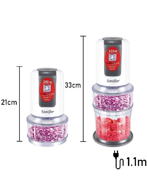 Quad-Blade Food Chopper 1