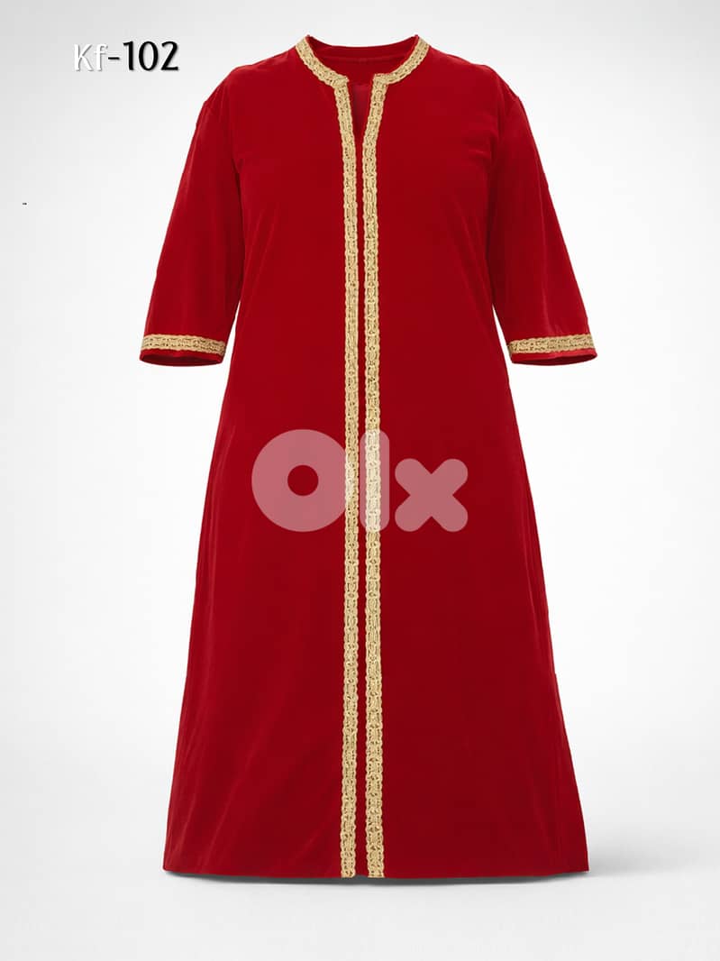 Elegant Embroidered Kaftan from European Brands 2