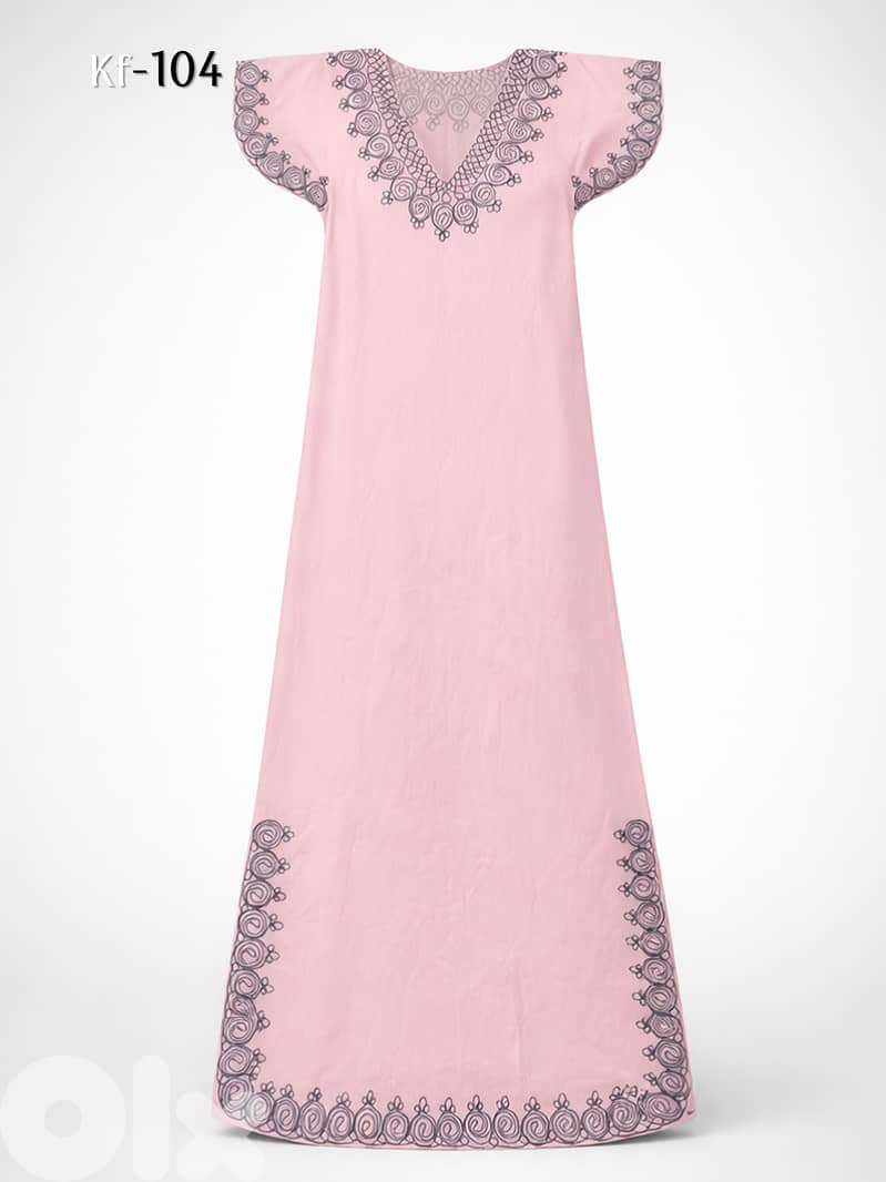 Elegant Embroidered Kaftan from European Brands 4
