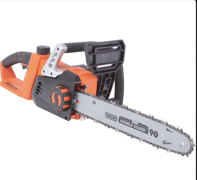 YARD FORCE 20 V Double Battery Chainsaw , 350 mm Chain Rod Length 1