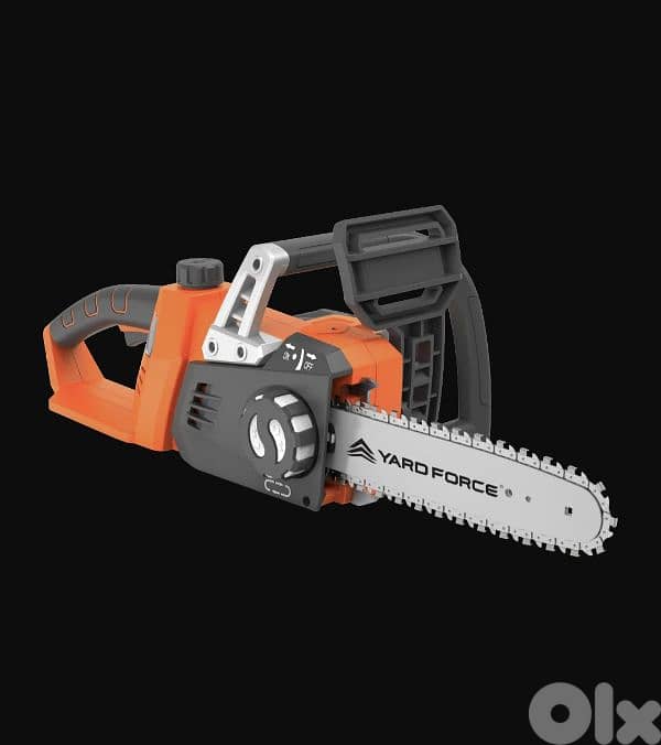 YARD FORCE 20 V Double Battery Chainsaw , 350 mm Chain Rod Length 6
