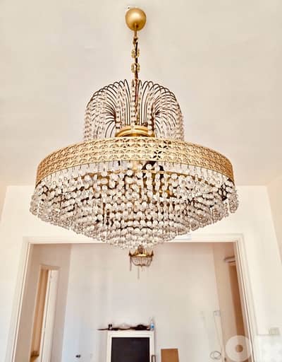 ‏luxurious chandelier