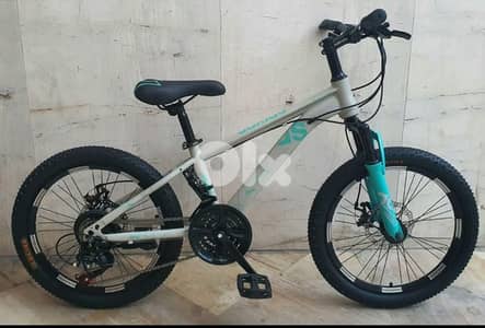 kids bike size 20" gears & disc brakes (brand new)