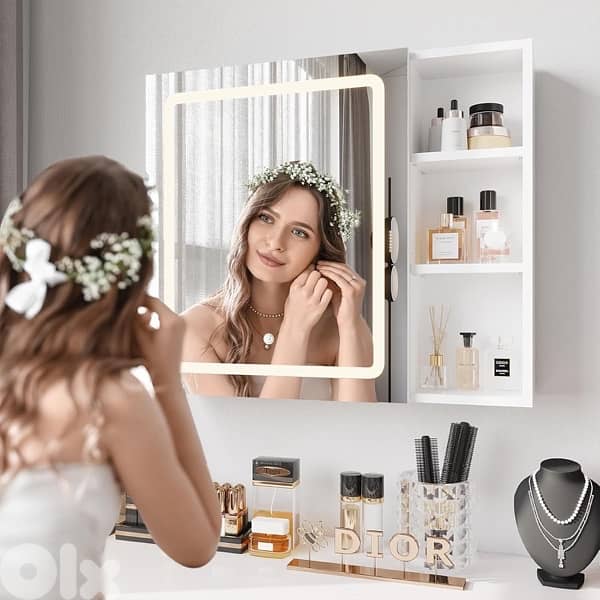 Cabinets with Mirror and Led Lights 4