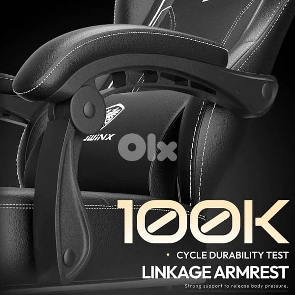 Downix chair black leather 5