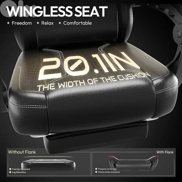 Downix chair black leather 6