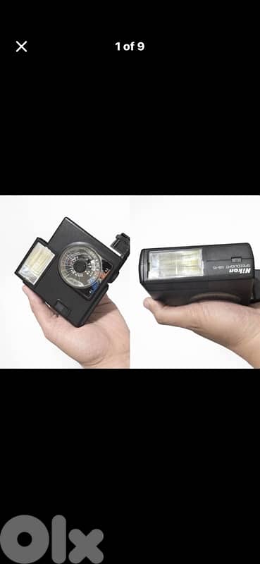 Nikon Speedlight SB-15 • Vintage Flash Unit • Tested & Working