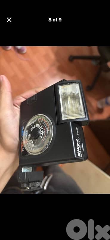 Nikon Speedlight SB-15 • Vintage Flash Unit • Tested & Working 7