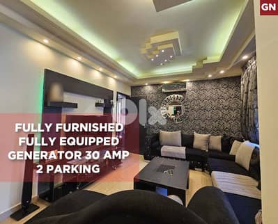 2 paking, furnished, High-End Finishing, Sabtieh/السبتية  REF#GN134725