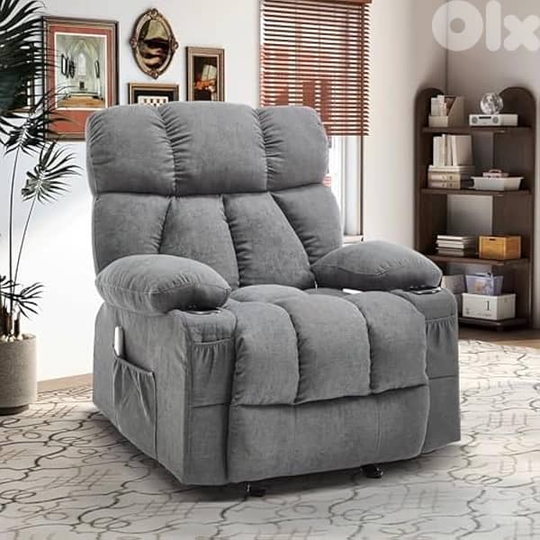 Recliner Chair, Overstuffed Rocker Lazy Boy Chairs 2