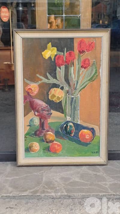 لوحة رسم زيتي اوروبية