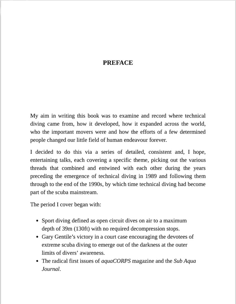 Technically Speaking: Talks on Technical Diving Volume 1 (eBook) 3