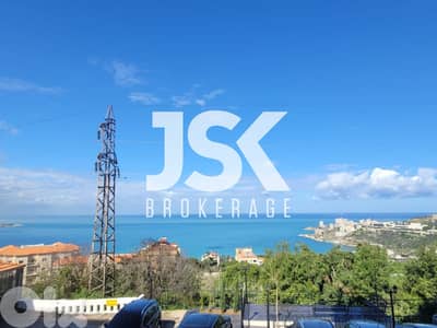 L20923 - 3-Bedroom Apartment With Sea View For Rent in Kfarhbeib