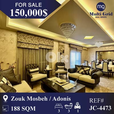 JC-4473 / Apartment for Sale in Zouk Mosbeh, شقة للبيع في زوق مصبح