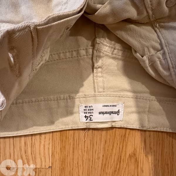 stradi jeans beige 1