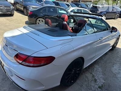 Mercedes-Benz C-Class  300 look AMG 2017 convertible very clean