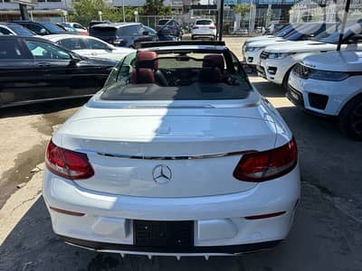Mercedes-Benz C-Class  300 look AMG 2017 convertible very clean