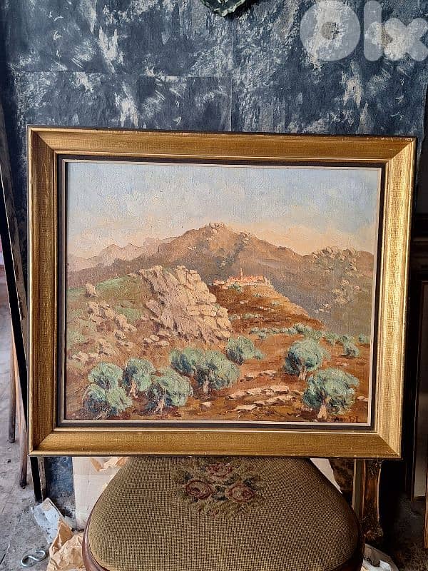 european signed oil painting 1