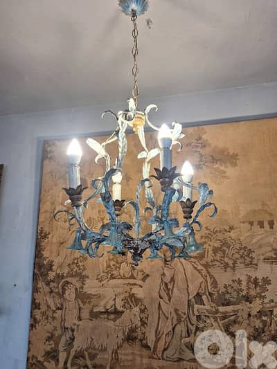 french ferfoje chandelier