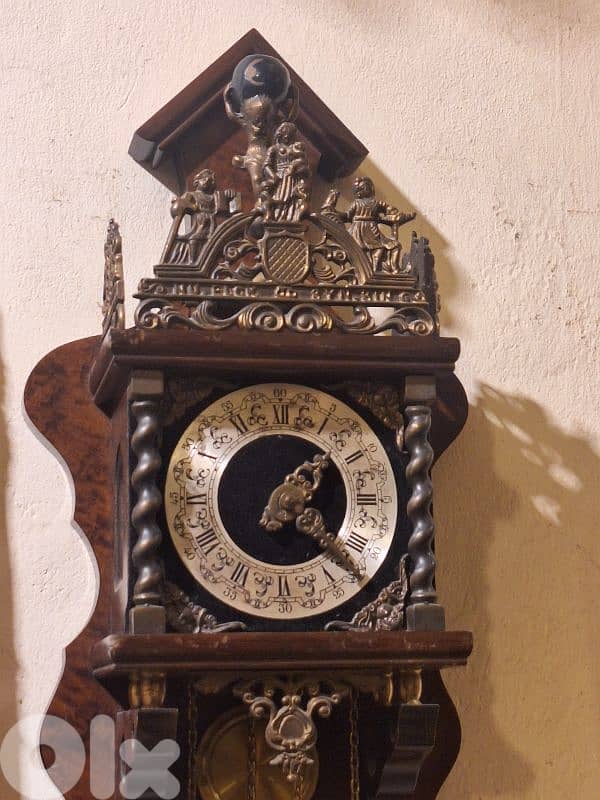 antique european wall clock 1