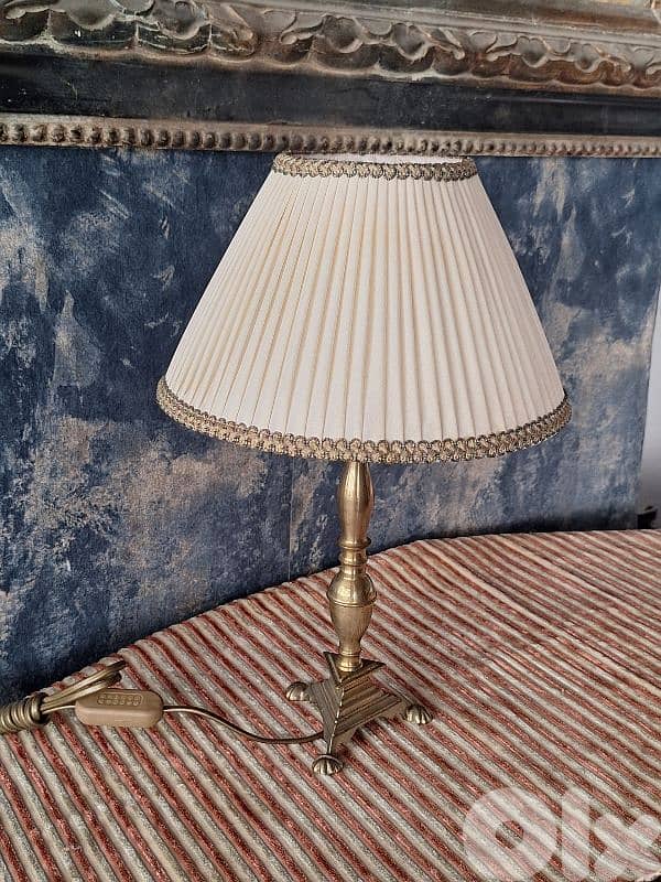 french brass lamp 2