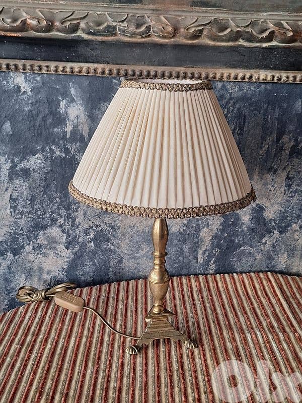 french brass lamp 3