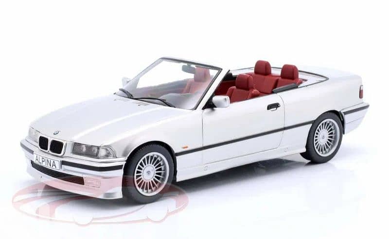 BMW Alpina B3 3.2 Cabriolet 1996 diecast car model 1;18 1