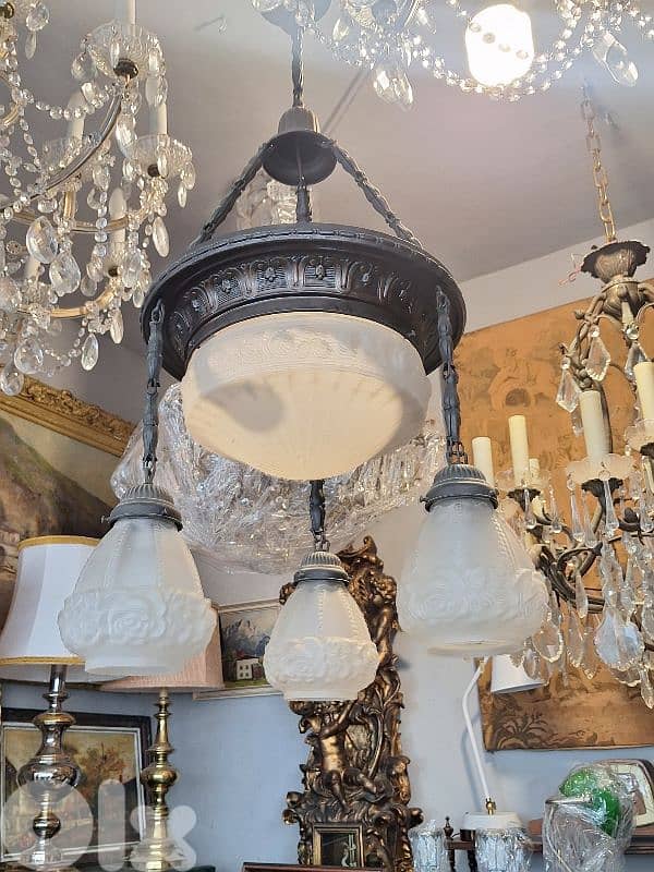 french bronze chandelier 2