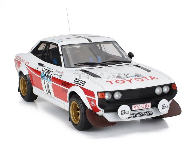 Toyota Celica 2000 GT (Rally 1977) diecast car model 1;18. 3