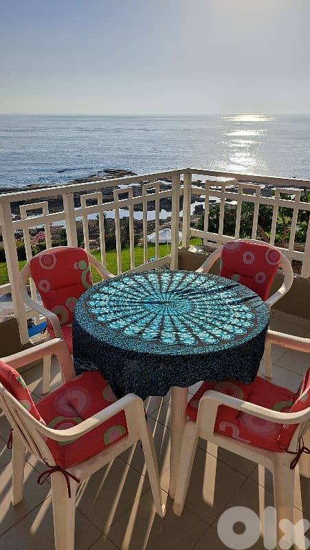 Beachfront Chalet in Jbeil with swimming-pool 1