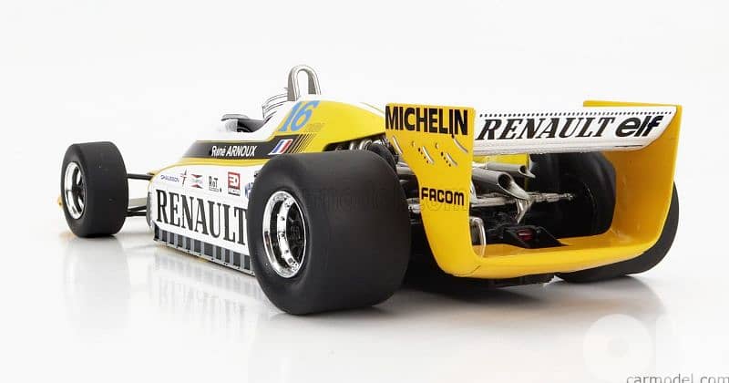 Rene Arnoux Renault RS10 (GP Great Britain 1979) diecast model 1;18 3