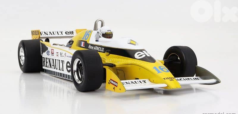 Rene Arnoux Renault RS10 (GP Great Britain 1979) diecast model 1;18 4