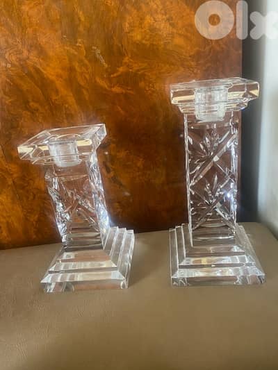 Bohemia candle holder Crystal