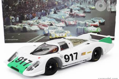 Porsche 917 LH #917 Genova Motor Show 1969 diecast car model 1;18