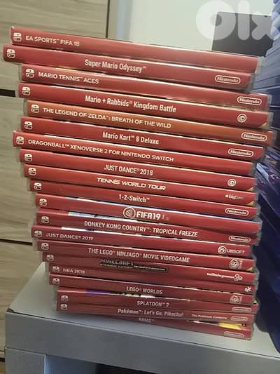 NINTENDO SWITCH 1 AND PS4 GAMES