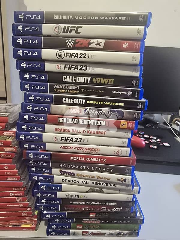 NINTENDO SWITCH 1 AND PS4 GAMES 1