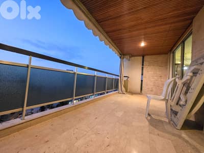 225 SQM Apartment in Zalka, Metn with a Breathtaking Sea and City View