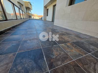 150 SQM Brand New Apartment in Bsalim, Metn +  100 SQM Terrace