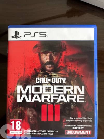 Call of duty modern warfare 3 like new ps5