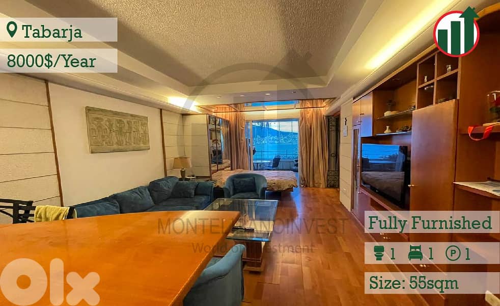 Fully Furnished Chalet for rent in Tabarja !! 2