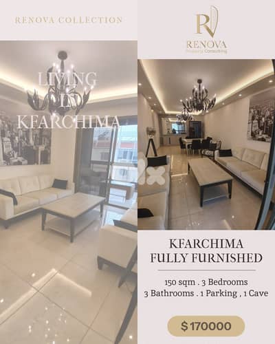 Fully Furnished Apartment for sale in Kfarchima