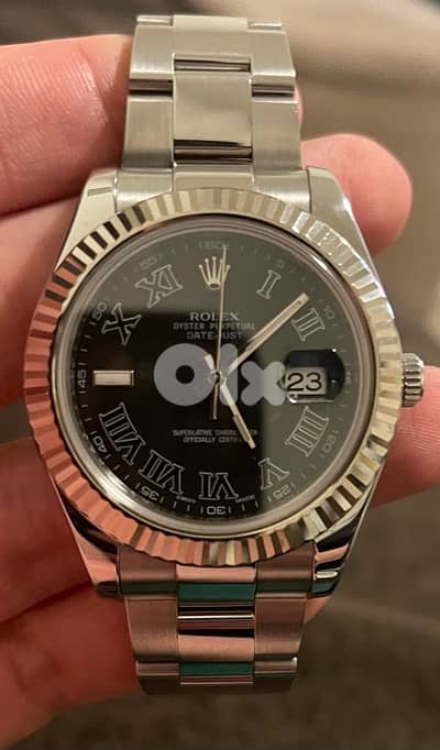 Rolex Datejust II 41mm Roman Dial 2010