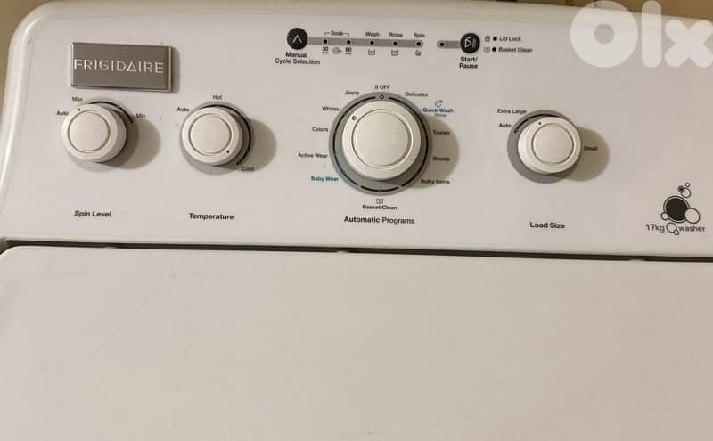 FRIGIDAIRE WSHING MACHINE & DRYER 1