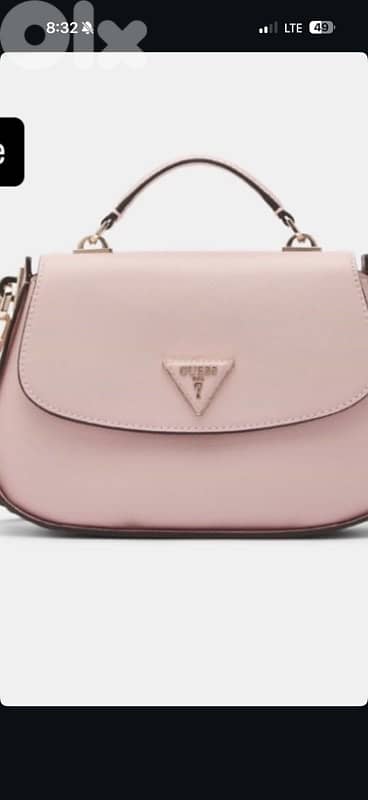 guess pink crossbody 1