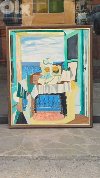 لوحة رسم زيتي اوروبية