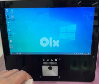 Tablet  computer and price checker machine let