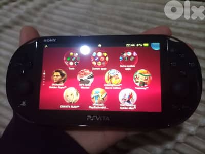 PS VITA 2000 MODDED WITH 128GB STORAGE FULL OF GAMES