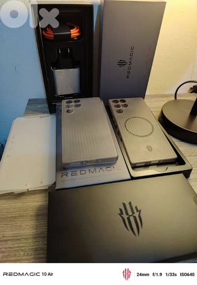 red magic 11 pro open box mint condition  16+12 ram 512 gb mint condit