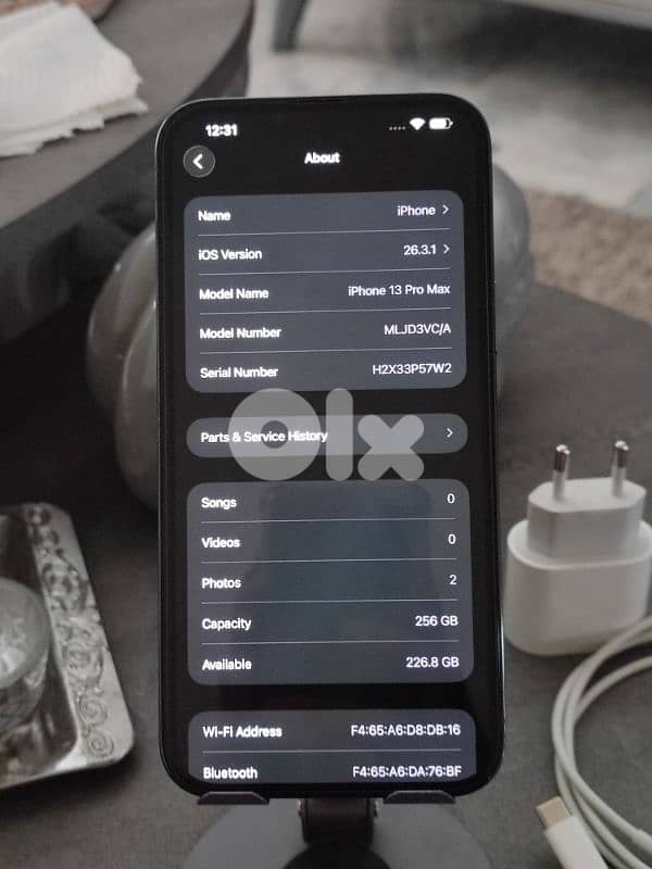 iPhone 13 pro max mint condition changed original battery 6