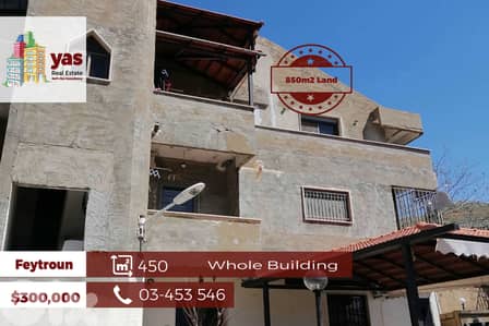Feytroun 450m2 | Building | 3 Floors | 450m2 Land | Private Street |